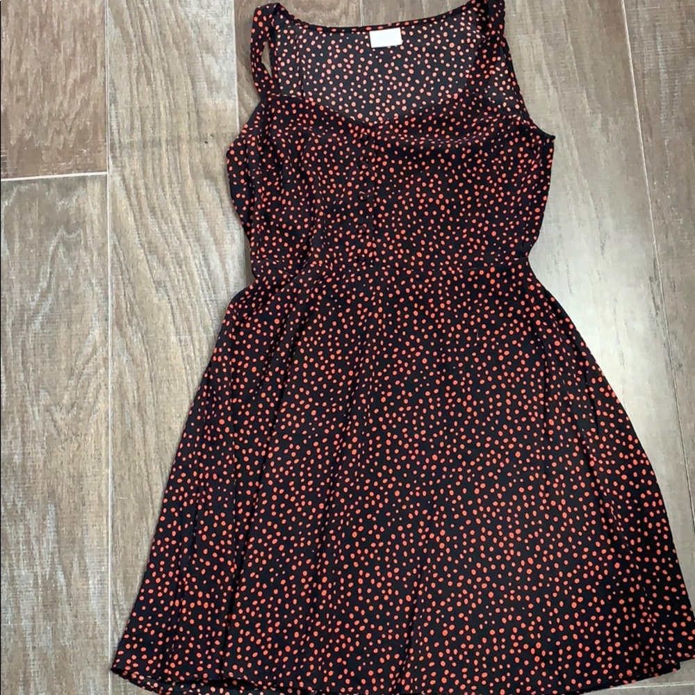 Black/red polka dot Dress
